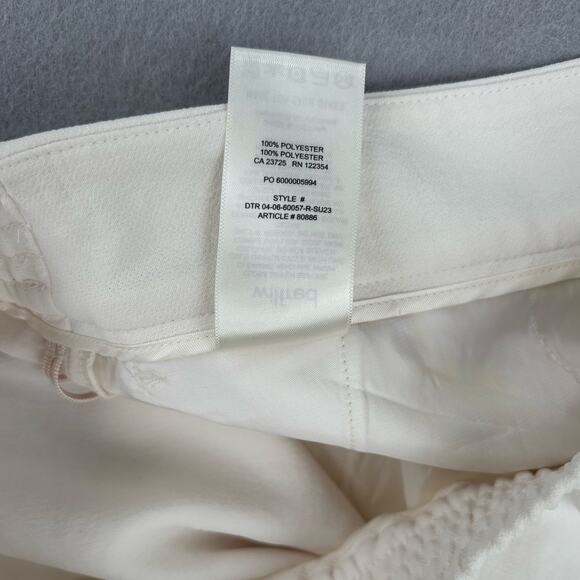 Aritzia Wilfred Alanya Trouser Wide Leg Pants Light Birch size 0 resortwear - Picture 9 of 9